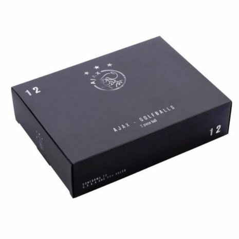 Ajax Golfballen 12 Stuks Wit