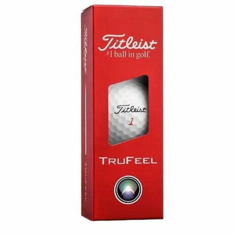 Titleist TruFeel Golfballen Wit 2026