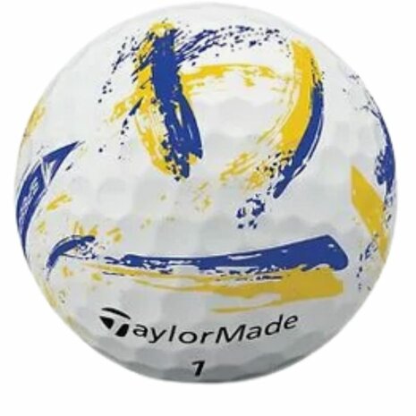 Taylormade Speed Soft USA Ink Golfballen Blauw Geel