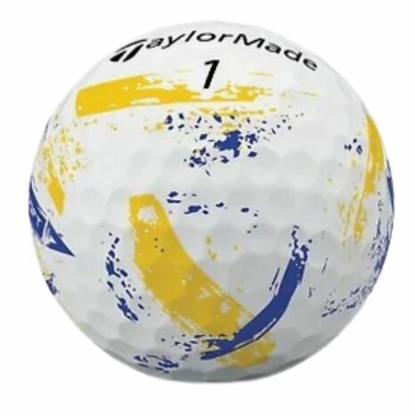 Taylormade Speed Soft USA Ink Golfballen Blauw Geel