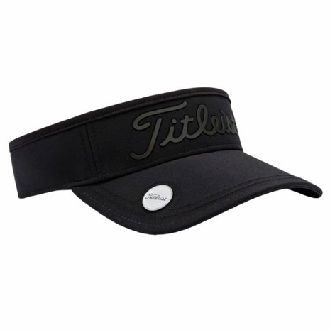 Titleist Players Ball Marker Visor Zwart Charcoal
