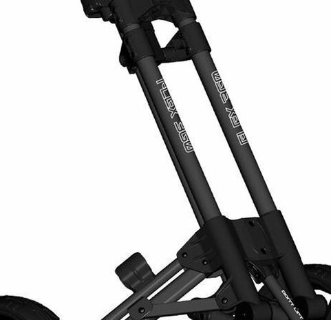 Fastfold 360 Golftrolley Glans Zilver Zwart