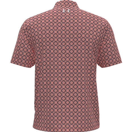 Under Armour Matchplay Polo Crab Print Pink