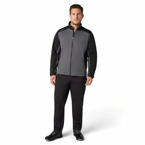 Callaway Stormlite 3 Waterproof Mens Golf Raincoat Black Grey