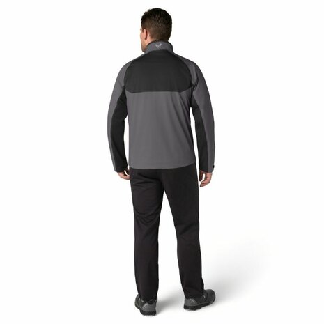 Callaway Stormlite 3 Waterproof Mens Golf Raincoat Black Grey