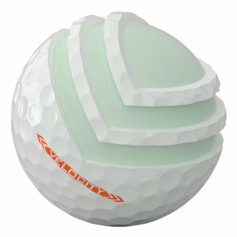 Titleist Velocity AIM Golfballen Wit 2026