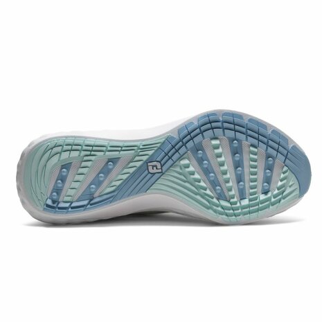 Footjoy Quantum Dames Golfschoenen Grijs Wit Blauw