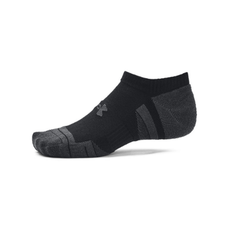 Under Armour Performance Tech Golfsokken Kort Zwart 3 pack 