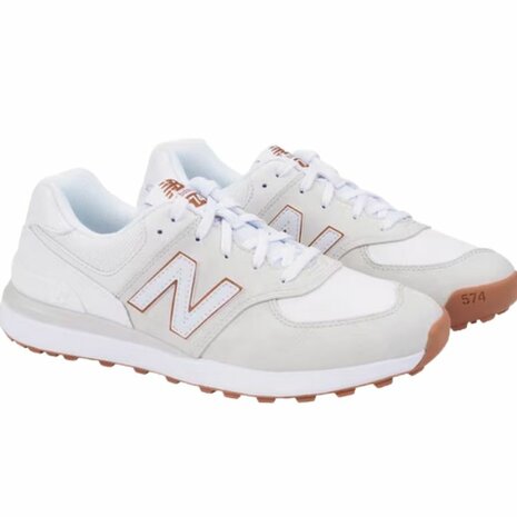 New Balance 574 Green V2 Seashell Dames Golfschoenen