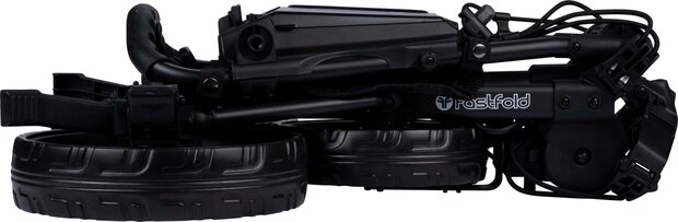 Fastfold Trolley Compact+ Mat Grijs Zwart 3-Wiel