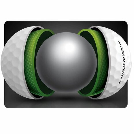 Taylormade Tour Response Stripe TM26 Golfballen Wit