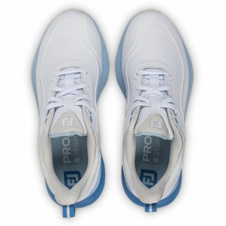 Footjoy PRO SL 26 Dames Golfschoenen Wit Blauw