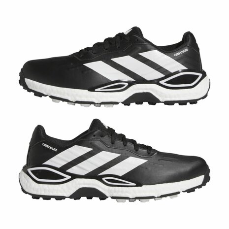 Adidas Codechaos 27 Spikeless Heren Golfschoenen Zwart Wit