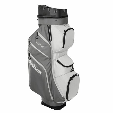 Wilson Staff I-Lock Cartbag Grijs Wit