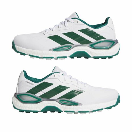 Adidas Codechaos 27 Spikeless Heren Golfschoenen Wit Groen