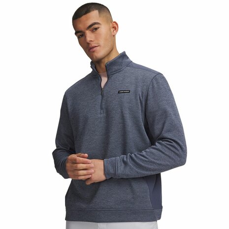 Under Armour Sweater Fleece Hybrid HZ Down Pour Gray Heren