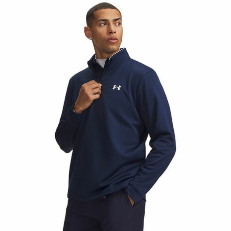 Under Armour Matchplay Heren Sweater 1/4 Ritssluiting Navy