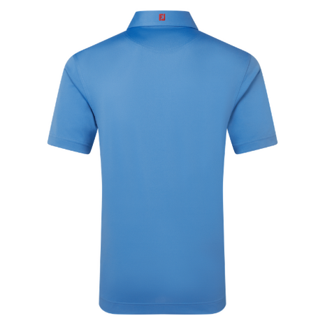 Footjoy Stretch Pique Poloshirt Field Coastal Blue