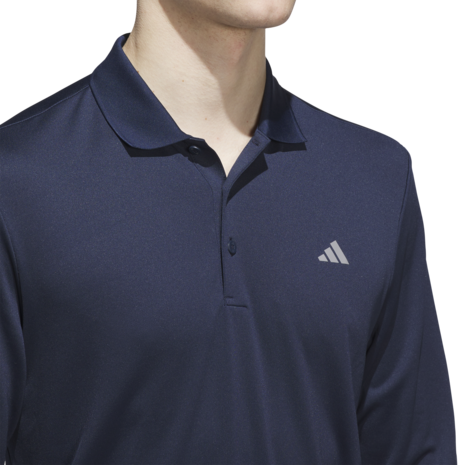 Adidas Langemouw Golfpolo Heren Donkerblauw
