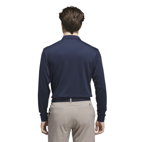 Adidas Langemouw Golfpolo Heren Donkerblauw