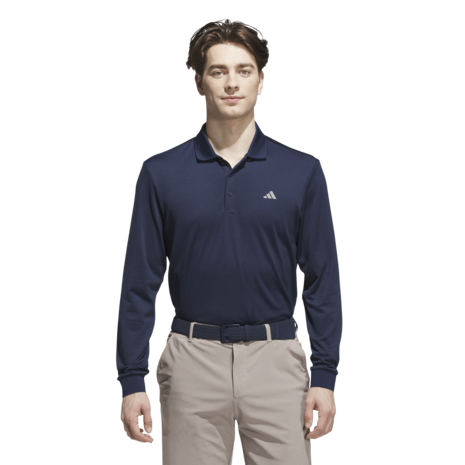 Adidas Langemouw Golfpolo Heren Donkerblauw