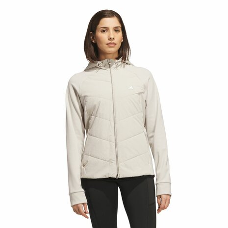 Adidas Ultimate365 Course Control Anorak Dames Beige