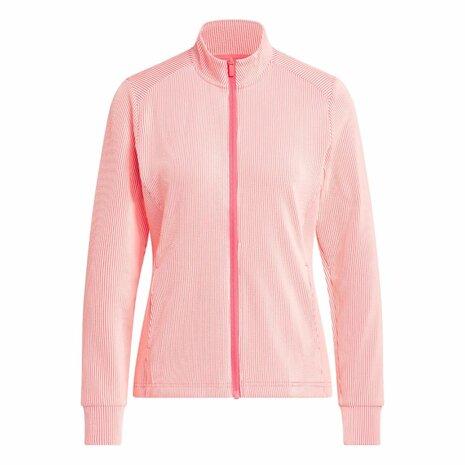 Adidas Dames W Textured Golfvest Pur Tur