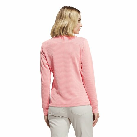 Adidas Dames W Textured Golfvest Pur Tur