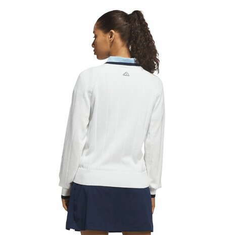 Adidas Ultimate365 Knit Crew Dames Sweater Wit