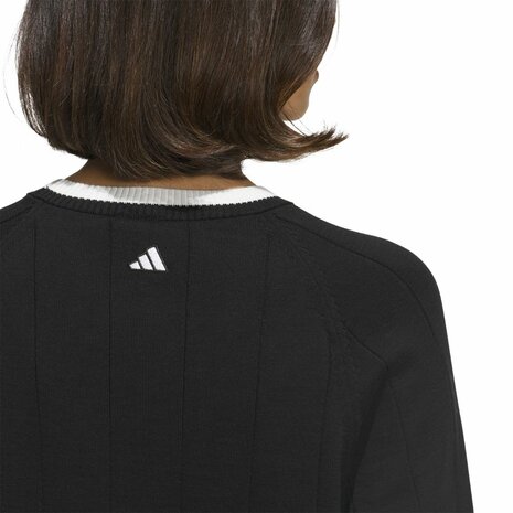 Adidas Ultimate365 Knit Crew Dames Sweater Zwart