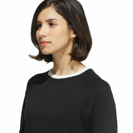 Adidas Ultimate365 Knit Crew Dames Sweater Zwart