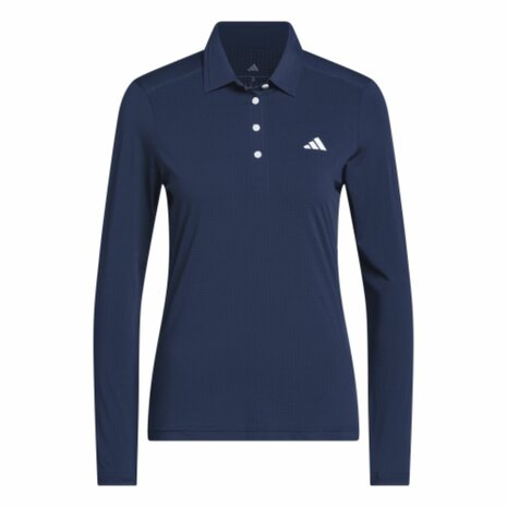 Adidas Ultimate 365 Climacool Langemouw Golfpolo Dames Navy