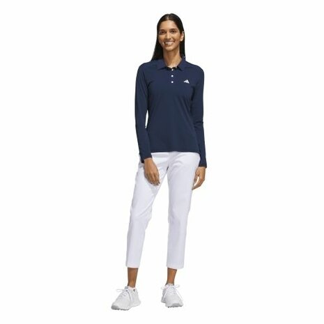 Adidas Ultimate 365 Climacool Langemouw Golfpolo Dames Navy