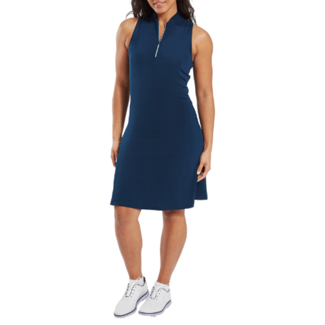 FootJoy Dress Sleeveless 1/4-Zip Navy