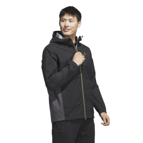 Adidas Heren Regenjas Met Capuchon Zwart