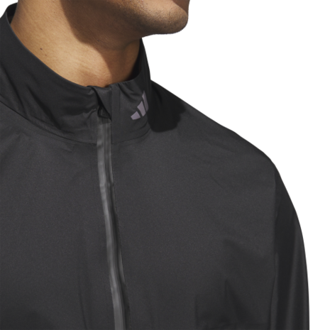 Adidas Heren Waterdichte Golfjas Clima Performance Zwart