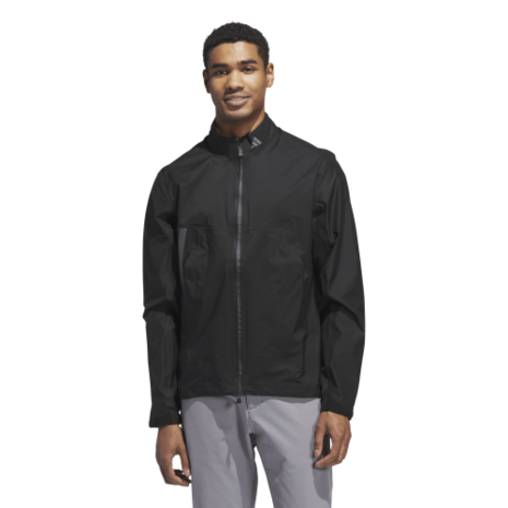 Adidas Heren Waterdichte Golfjas Clima Performance Zwart