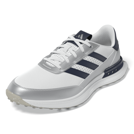Adidas S2G SL Leather 25 Dames Golfschoenen Wit Navy Zilver