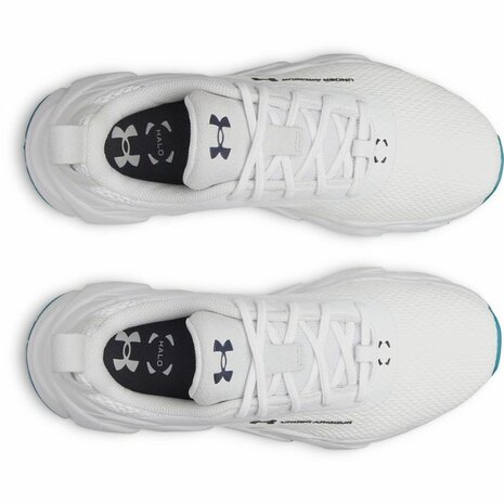 Under Armour Halo Tour SL Dames Golfschoenen Wit Blauw