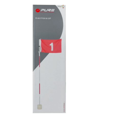 Pur4Golf Flag Stick and Cup Set