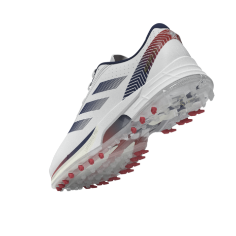 Adizero ZG Spikeless Heren Golfschoen Wit Navy