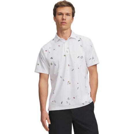 Under Armour ArmourDry Polo Print Beach