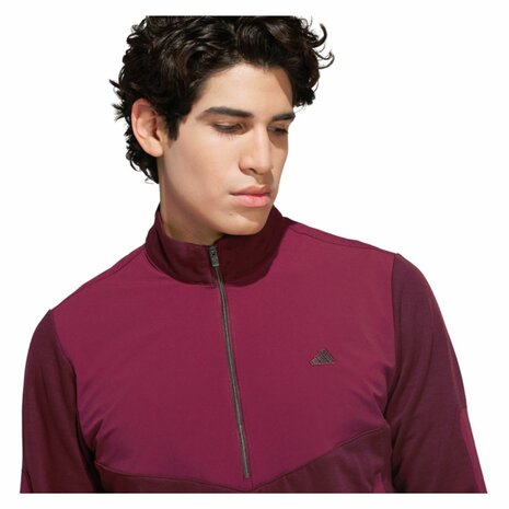 Adidas Utimate365+ Course Control Hybrid Midlayer Bordeaux