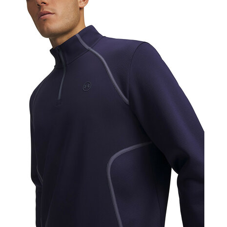 Under Armour Drive Midlayer 1/4 Ritssluiting Navy