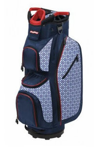 BagBoy Cartbag LDX Plus Navy Red Tiles