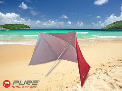 Purebrella Shelter Red 170