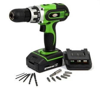 Accu Boormachine met een 14,4 V LI-ION batterij 