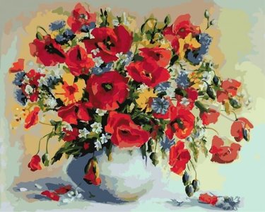 Paint by Numbers by Set Flowers