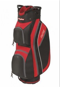 BagBoy Super Lite Cartbag Schwarz Rot