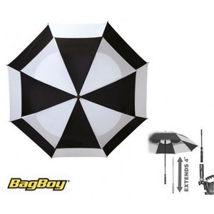 BagBoy golf paraplu Telescopic Zwart Wit